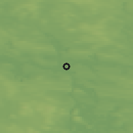 Shaded relief of the 44 km around Iisalmi, drawn from the GMTED2010 grid