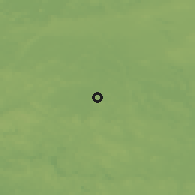 Shaded relief of the 44 km around Ilomantsi, drawn from the GMTED2010 grid