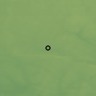 Shaded relief of the 44 km around Jämijärvi, drawn from the GMTED2010 grid