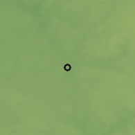 Shaded relief of the 44 km around Alavus, drawn from the GMTED2010 grid
