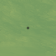 Shaded relief of the 44 km around Joroinen, drawn from the GMTED2010 grid