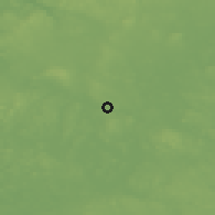 Shaded relief of the 44 km around Joutsa, drawn from the GMTED2010 grid