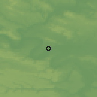 Shaded relief of the 50 km around Bezons, drawn from the GMTED2010 grid