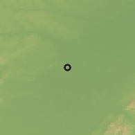 Shaded relief of the 50 km around Bischheim, drawn from the GMTED2010 grid