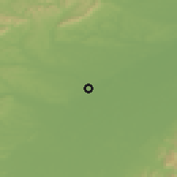 Shaded relief of the 50 km around Bischwiller, drawn from the GMTED2010 grid