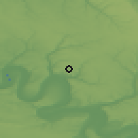 Shaded relief of the 50 km around Bois-Guillaume, drawn from the GMTED2010 grid