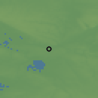 Shaded relief of the 51 km around Bouguenais, drawn from the GMTED2010 grid