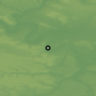 Shaded relief of the 50 km around Boulogne-Billancourt, drawn from the GMTED2010 grid