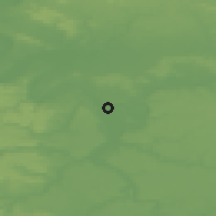 Shaded relief of the 50 km around Alfortville, drawn from the GMTED2010 grid