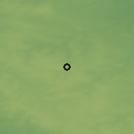 Shaded relief of the 51 km around Bressuire, drawn from the GMTED2010 grid