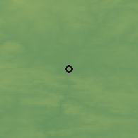 Shaded relief of the 50 km around Bruz, drawn from the GMTED2010 grid