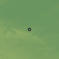 Shaded relief of the 49 km around Bully-les-Mines, drawn from the GMTED2010 grid