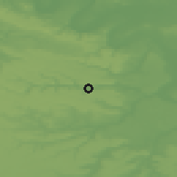 Shaded relief of the 50 km around Bures-sur-Yvette, drawn from the GMTED2010 grid