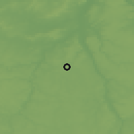 Shaded relief of the 51 km around Buxerolles, drawn from the GMTED2010 grid