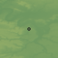 Shaded relief of the 50 km around Cachan, drawn from the GMTED2010 grid