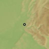 Shaded relief of the 51 km around Ambérieu-en-Bugey, drawn from the GMTED2010 grid