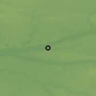 Shaded relief of the 51 km around Amboise, drawn from the GMTED2010 grid