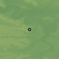 Shaded relief of the 50 km around Châtenay-Malabry, drawn from the GMTED2010 grid