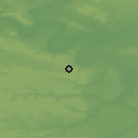 Shaded relief of the 50 km around Chaville, drawn from the GMTED2010 grid