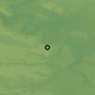 Shaded relief of the 50 km around Clamart, drawn from the GMTED2010 grid