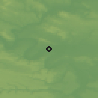 Shaded relief of the 50 km around Colombes, drawn from the GMTED2010 grid