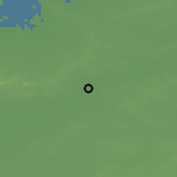 Shaded relief of the 49 km around Comines, drawn from the GMTED2010 grid