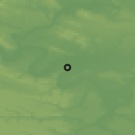 Shaded relief of the 50 km around Courbevoie, drawn from the GMTED2010 grid