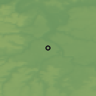 Shaded relief of the 50 km around Courcouronnes, drawn from the GMTED2010 grid