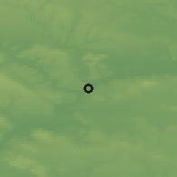 Shaded relief of the 50 km around Creil, drawn from the GMTED2010 grid