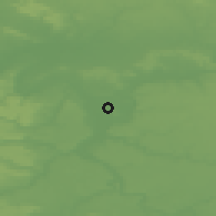 Shaded relief of the 50 km around Créteil, drawn from the GMTED2010 grid