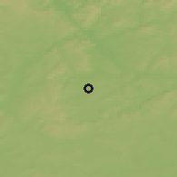 Shaded relief of the 50 km around Creutzwald, drawn from the GMTED2010 grid