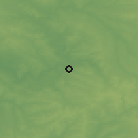 Shaded relief of the 51 km around Angoulême, drawn from the GMTED2010 grid