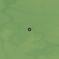 Shaded relief of the 50 km around Dammarie-les-Lys, drawn from the GMTED2010 grid