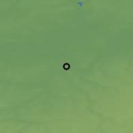 Shaded relief of the 49 km around Denain, drawn from the GMTED2010 grid