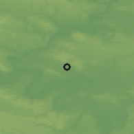 Shaded relief of the 50 km around Eaubonne, drawn from the GMTED2010 grid