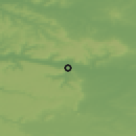 Shaded relief of the 50 km around Épernay, drawn from the GMTED2010 grid