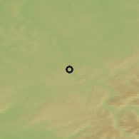 Shaded relief of the 50 km around Épinal, drawn from the GMTED2010 grid