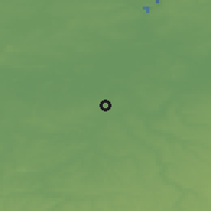 Shaded relief of the 49 km around Escaudain, drawn from the GMTED2010 grid