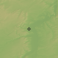 Shaded relief of the 50 km around Florange, drawn from the GMTED2010 grid