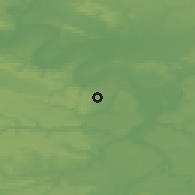 Shaded relief of the 50 km around Fontenay-aux-Roses, drawn from the GMTED2010 grid