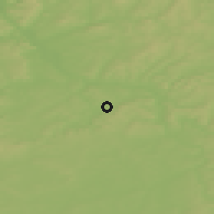 Shaded relief of the 50 km around Forbach, drawn from the GMTED2010 grid