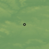 Shaded relief of the 50 km around Fosses, drawn from the GMTED2010 grid