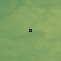 Shaded relief of the 50 km around Fougères, drawn from the GMTED2010 grid