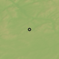 Shaded relief of the 50 km around Freyming-Merlebach, drawn from the GMTED2010 grid
