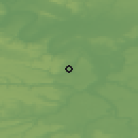 Shaded relief of the 50 km around Antony, drawn from the GMTED2010 grid
