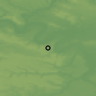 Shaded relief of the 50 km around Garches, drawn from the GMTED2010 grid