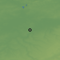 Shaded relief of the 49 km around Anzin, drawn from the GMTED2010 grid