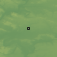 Shaded relief of the 50 km around Gonesse, drawn from the GMTED2010 grid