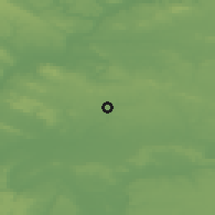Shaded relief of the 50 km around Goussainville, drawn from the GMTED2010 grid