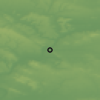 Shaded relief of the 50 km around Gouvieux, drawn from the GMTED2010 grid